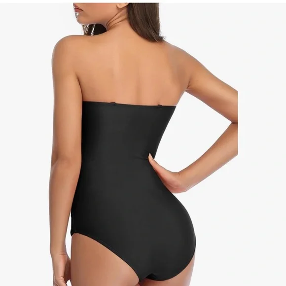 Smismivo Tummy Control Ruched One Piece Swimwear-Size M NWT - Picture 9 of 11